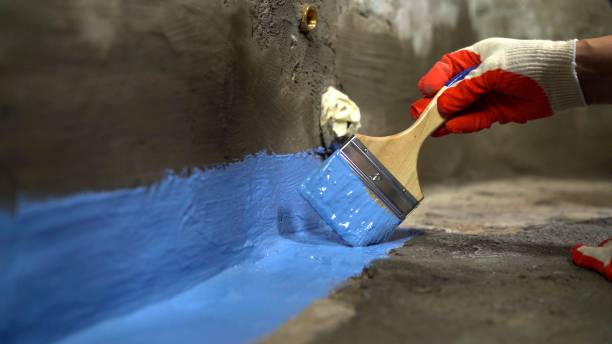 Commercial Waterproofing project at a Erie, IL business property by SJ Waterproofing Pros